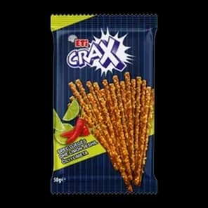 Stapici Eti Crax Chili Lime 50g