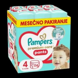 Pampers Premium Care Gacice 114kom vel 4