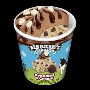 Slad.B&J Brookies&Cream 465ml