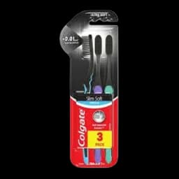 Cetkica Colgate Slim Soft Charcoal 3/1