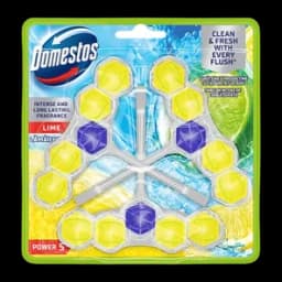 Wc osvezivac Domestos Limun 3X50g