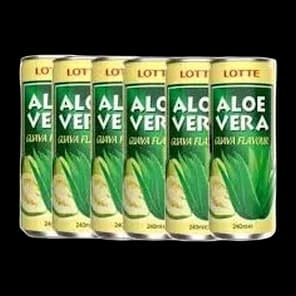 Sok Aloe Vera Guava 240ml Lotte