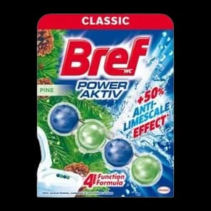 Wc osvezivac Bref Power Active pine 50g