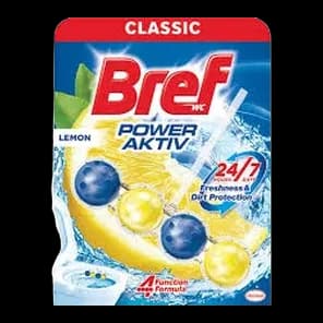 Wc osvezivac Bref Power Active limon 50g