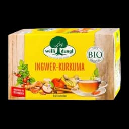Čaj Organski Đumbir Kurkuma 40gr Willi Dungl