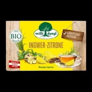 Čaj Organski Đumbir Limun 36gr Willi Dungl
