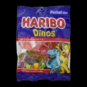Haribo gums dinos 100g