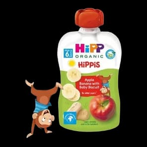 Hrana Za Bebe Jabuka-banana-dečiji Keks 90gr. Hipp