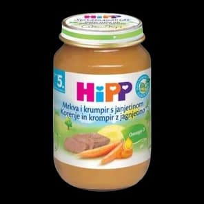 Hipp kašica za bebe šar. i krompir sa jagnjetinom 190 g
