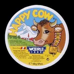 Happy Cow Topljeni Namazni Sir Ham 55% M.m. 140g Woerle