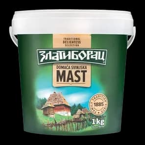 Domaca svinjska mast 1 kg.