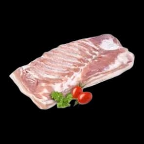 Sveža Neobrađena Slanina Marso