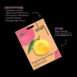 Maska Za Lice Vegan Citron Brightening & Tone Up Simply When