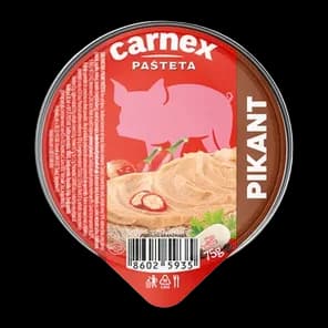 Pašteta Pikant 75 Gr Carnex