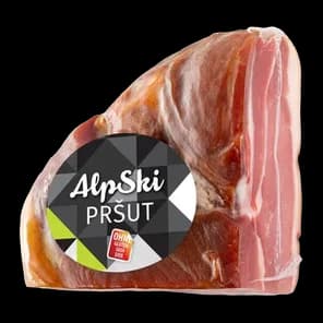 Pršut Alpski Komadi 1/4
