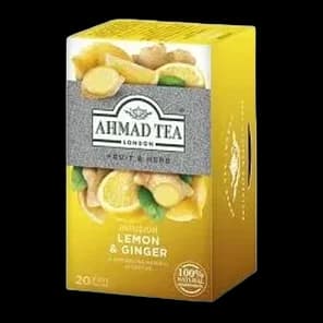 Čaj Lemon & Ginger 20/1 Ahmad Tea