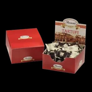 Bombone trufle rum display