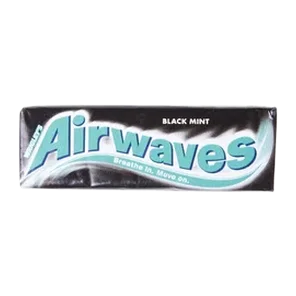 Zvake Wrigley Airwavesblack mint 14g,Wri