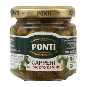 Kapar U Vinskom Sirćetu 95g Ponti