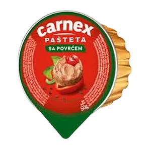 Pasteta sa povrcem Carnex folija 50g