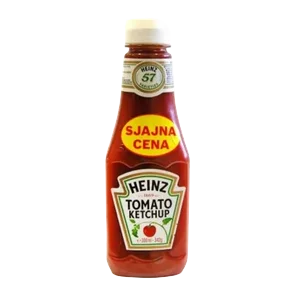 Kecap paradajz pvc Heinz 342g