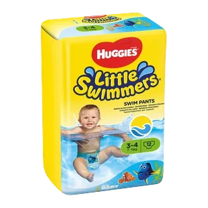 Pelene Huggies Little Swimmers(3-4)12kom
