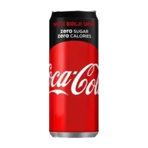 Sok Coca Cola Zero 0.33l Can Sleek
