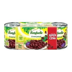 Pasulj Bonduelle multipak 3x200g