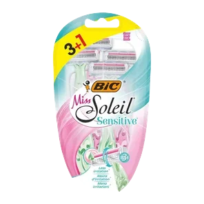 Brijač Ženski Miss Soleil Sensitive Blister 3+1kom Bic