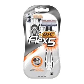 Brijač Flex 5 Sensitive Blister 3 Kom Bic