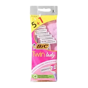 Brijac zenski Twin Lady BIC 5+1