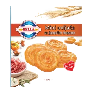 Mini Uvijača Sa Junećim Mesom 480gr Bella