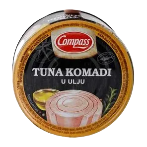 Compass TUNA KOMADI 160g u Ulju