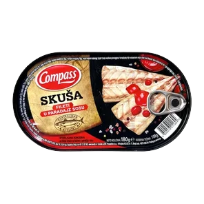 Skuša Fileti U Parad Sosu 180g Comp