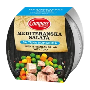 Compass  medit. salata sa komad.skuše 160 g
