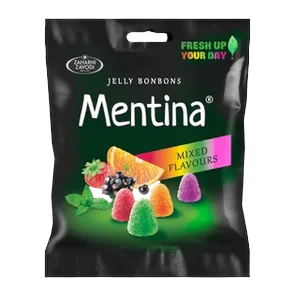 Bombone Mentina Žele Miks 90gr Zaharni Zavodi