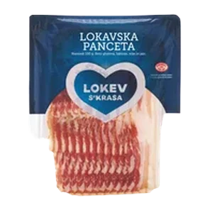 Lokavska panceta narezana 100g, Celjske