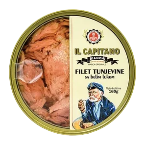 Tunjevina File Beli Luk 160g Il Ca