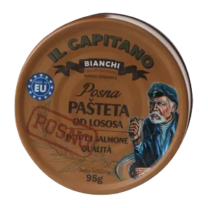 Pašteta Losos 95gr Il Capitano