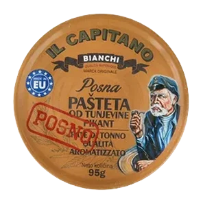 Tuna pikant past.posna Il Capitano 95g