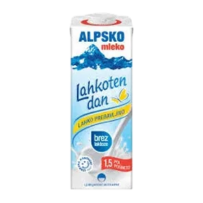 Alpsko mleko bez laktoze 1l
