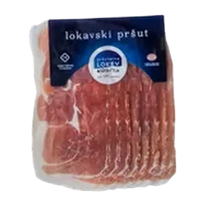 Pršut Narezan Lokavski 250gr Celjske Mesnine