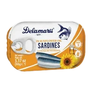 Sardina U Biljnom Ulju 90g Delamaris