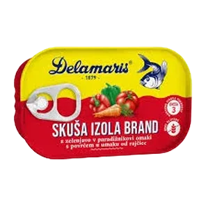Skusa sa povrcem Izola 125g