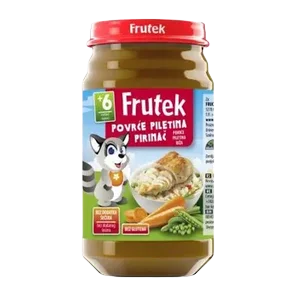 Kasica Povrce Piletina Pirinac Frutek 190g