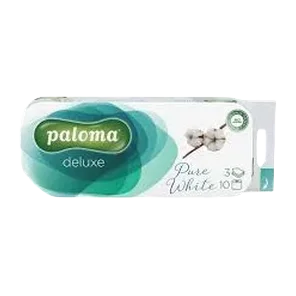 Toal.papir Pure white tros.Paloma 10x150