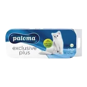 Toalet papir exclus.plus Paloma 3p 10/1