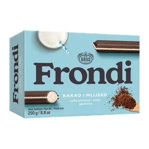 Keks Frondi vafl kakao 250g