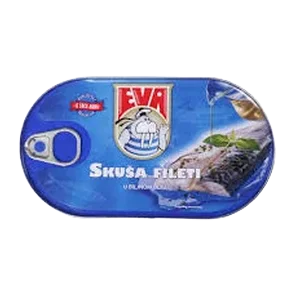 Skusa filet u biljnom ulju Eva 170g