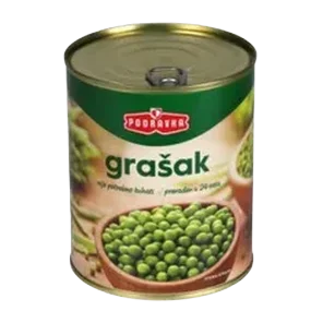 Grasak Podravka 850g Podravka Doo